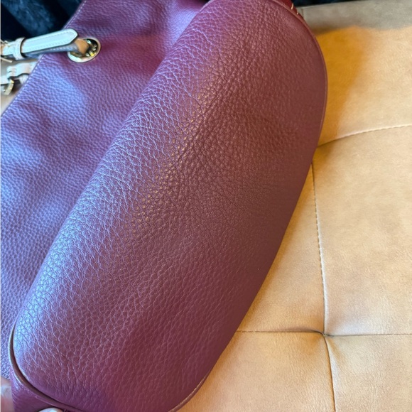 Michael Kors burgundy shoulder bag - Picture 7 of 12